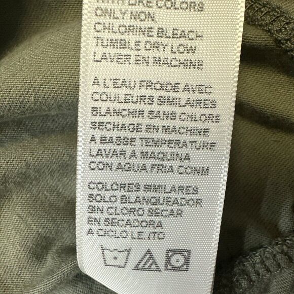 James Perse Maxi Dress Sleeveless Cotton Green Sz 2/Medium Minimalist NWT /NEW - Picture 9 of 12